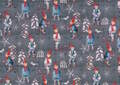 Julegavepapir 70 cm x 20 meter assorteret